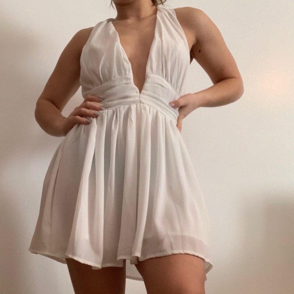 White dress